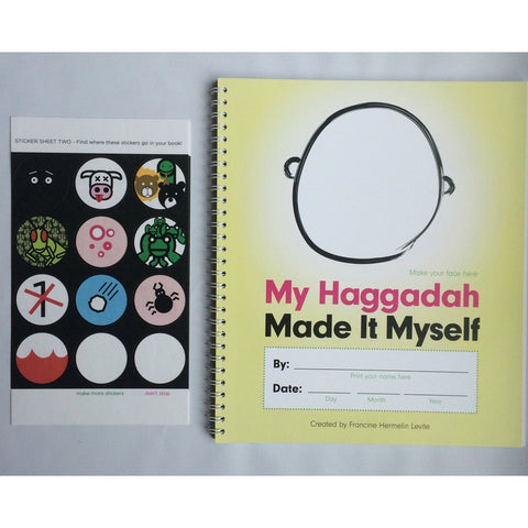 My Haggadah: Made It Myself by Francine Hermelin Levite - Jewish Gifts, Collectibles and Judaica | Reboot Shop